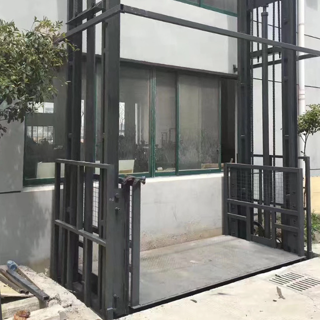 阿里5吨室外升降货梯